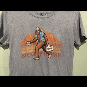 Busch lite Bigfoot T shirt